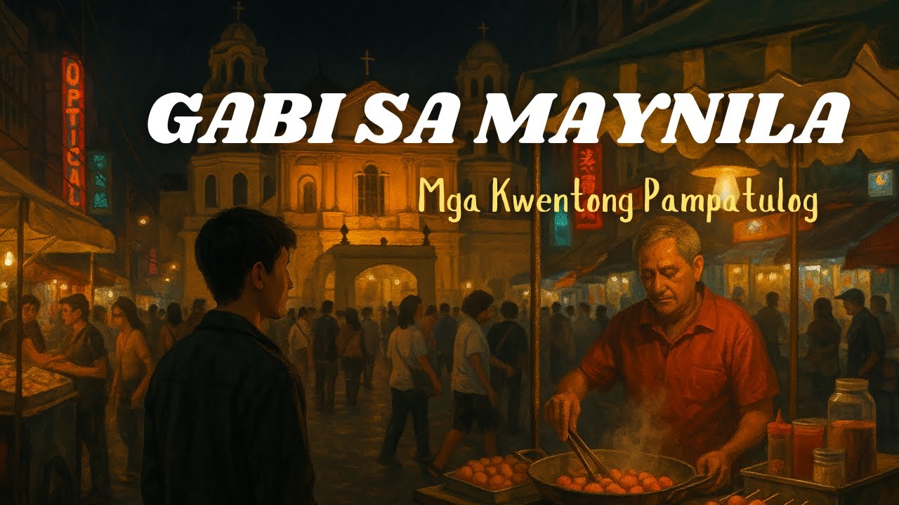 GABI SA MAYNILA | Tagalog Stories for Sleep, Relaxation - Mga Kwentong Pampatulog