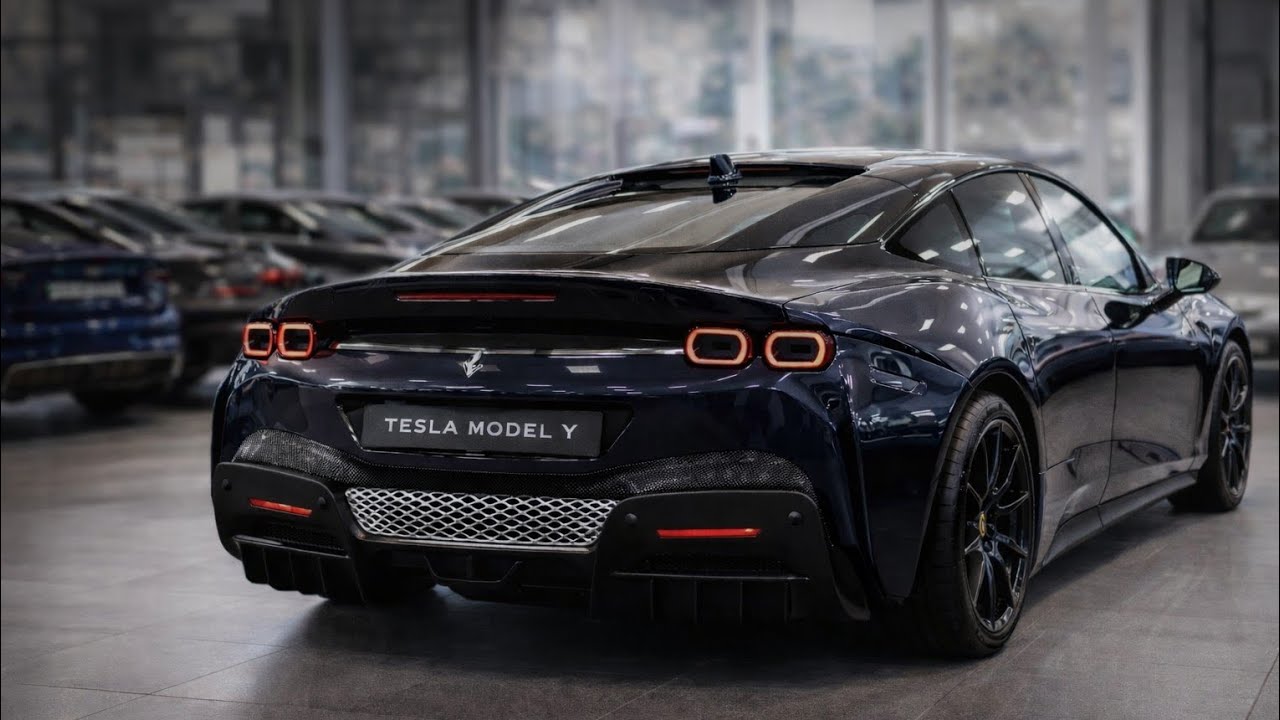 Tesla Model Y 2026 Black Edition – Luxury Limousine Style SUV | Full Concept Review