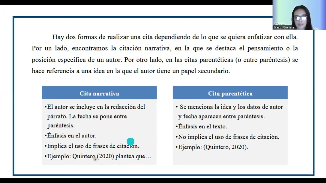 Video Normas APA