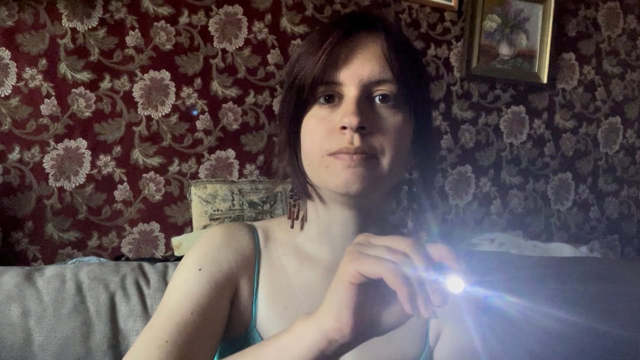 asmr fast cranial nerve exam 👀✨