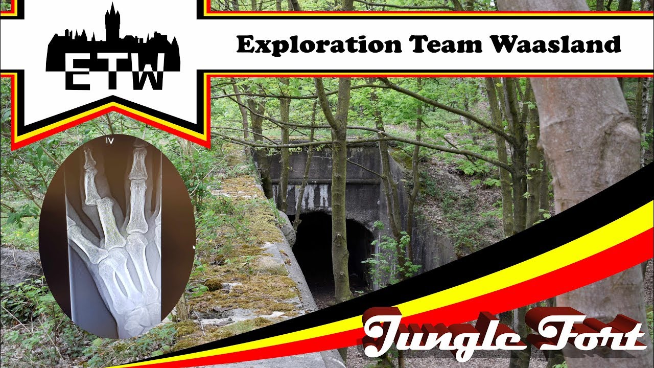 Vinger gebroken in Jungle Fort !!! - Verlaten fort in militaire jungle