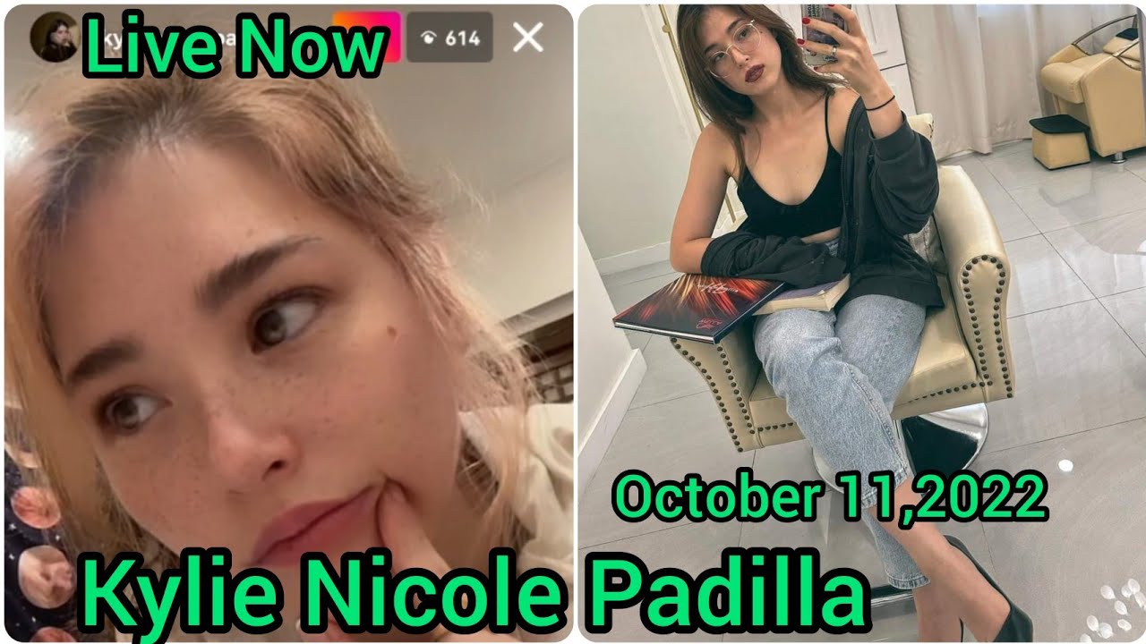 Kylie Nicole Padilla Live now Instagram Sobrang Ganda nya kahit walang ayos eh 😘😘 || October 11,2022
