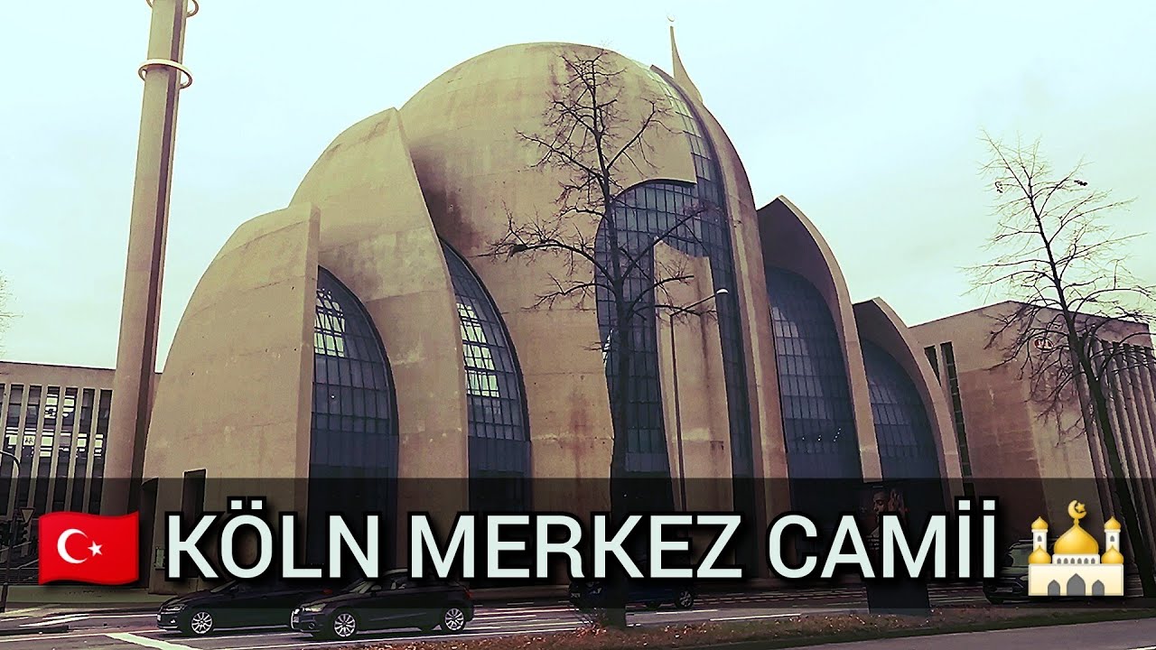 AVRUPA'NIN EN BÜYÜK CAMİLERİNDEN KÖLN DİTİB MERKEZ CAMİİ 🕌
