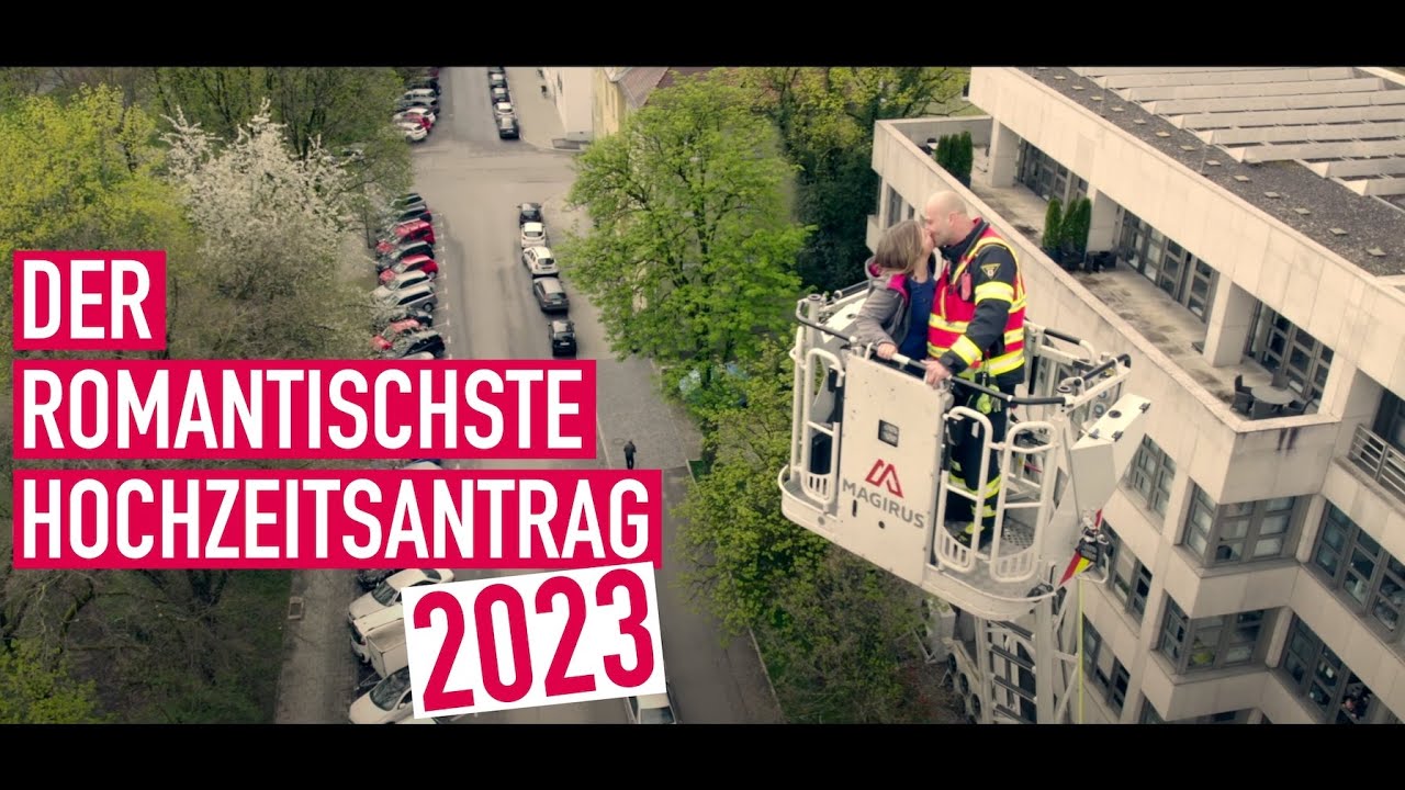 BESTER HOCHZEITSANTRAG 2023 (Feuerwehr München)