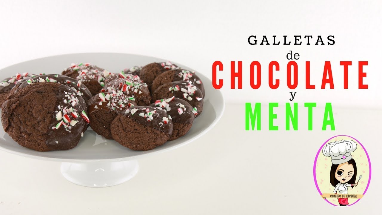 GALLETAS DE CHOCOLATE Y MENTA | Cooking By Michela