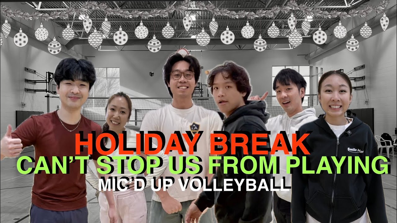 FUN VOLLEYBALL TRAINING SESSION WITH FRIENDS DECEMBER 20th, 2025