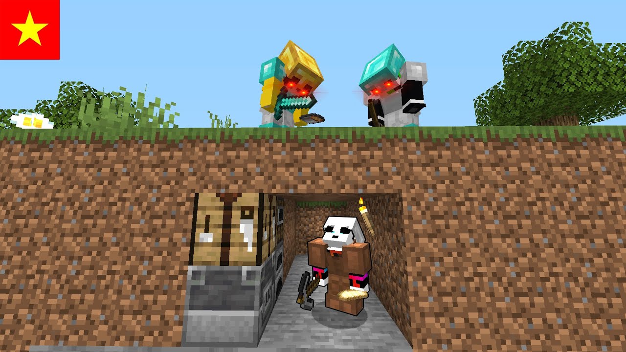 Minecraft Speedrunner VS Hunter Vietnamese #2 | Alen Kai VS SeyYah x Fan Boy