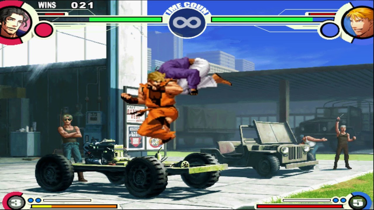 The King Of Fighters XI Endless Mode - Robert Garcia