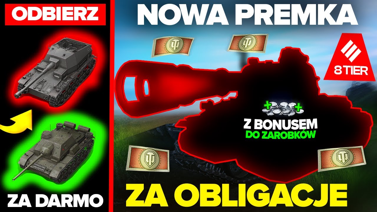 ODBIERZ DWA CZOŁGI za DARMO! NOWA PREMKA za OBLIGACJE - M-IV-Y