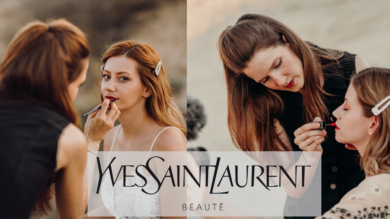 YSL Beauty editorial - Így fotózunk 40 fokban egy homokbuckán