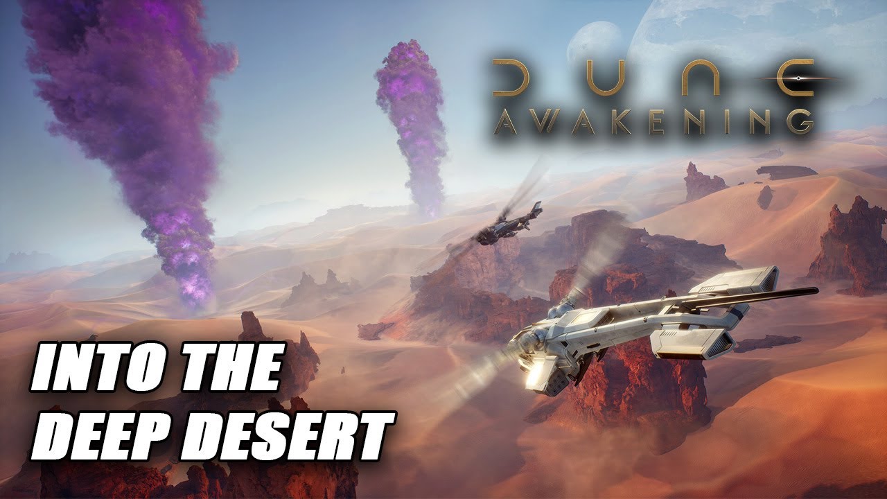 OUR FIRST TRIP TO THE DEEP DESERT!! | DUNE AWAKENING! | Swordmaster | Multiplayer