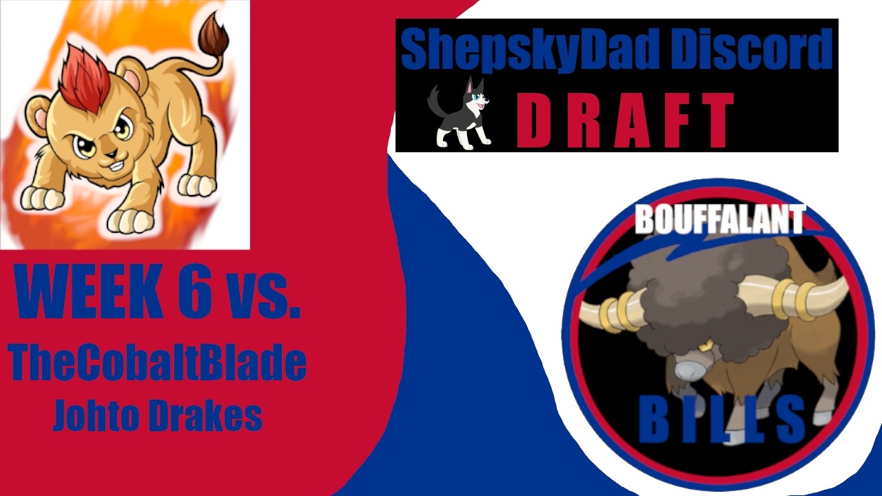 SDDD Week 6 vs. Johto Drakes