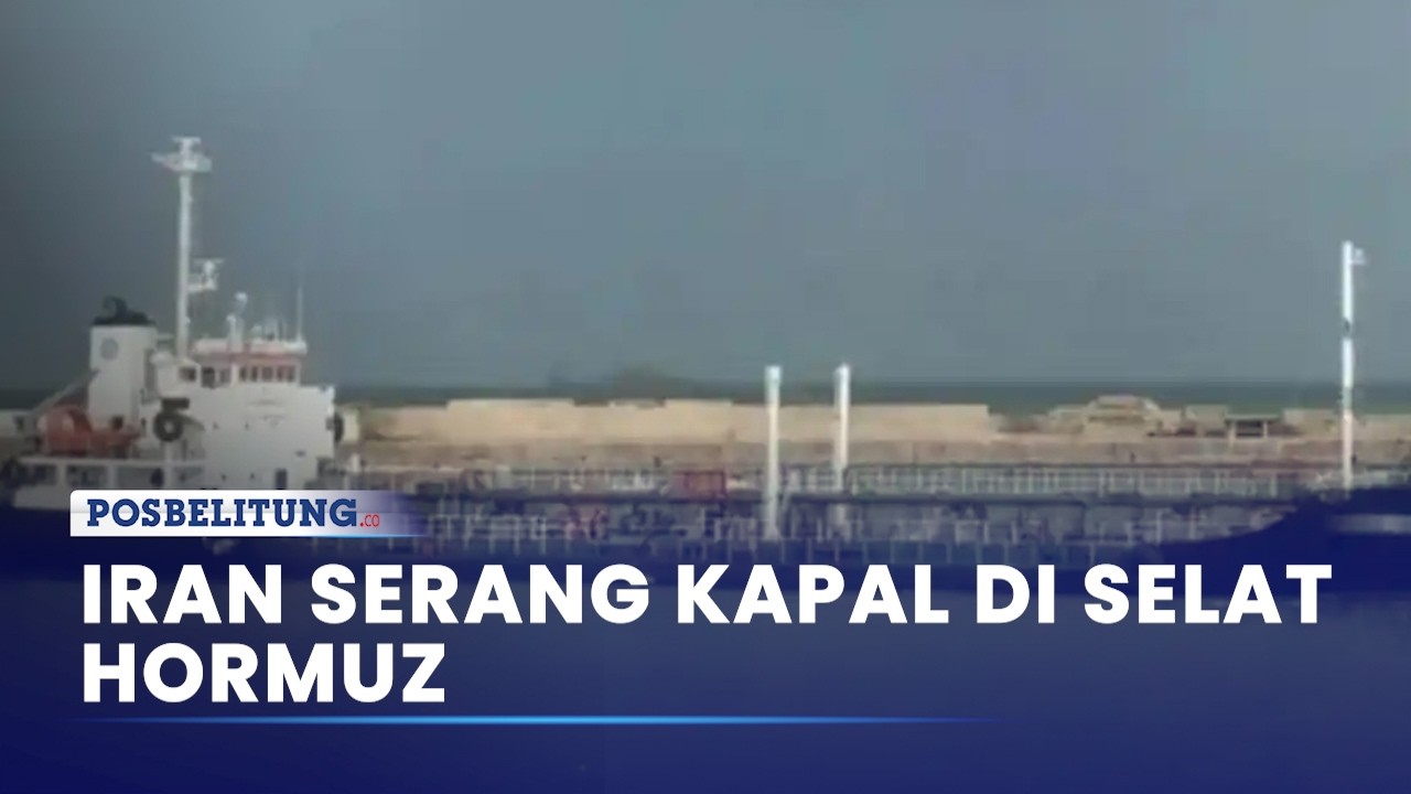 Ketegangan Timur Tengah Berlanjut, Iran Serang Kapal di Selat Hormuz
