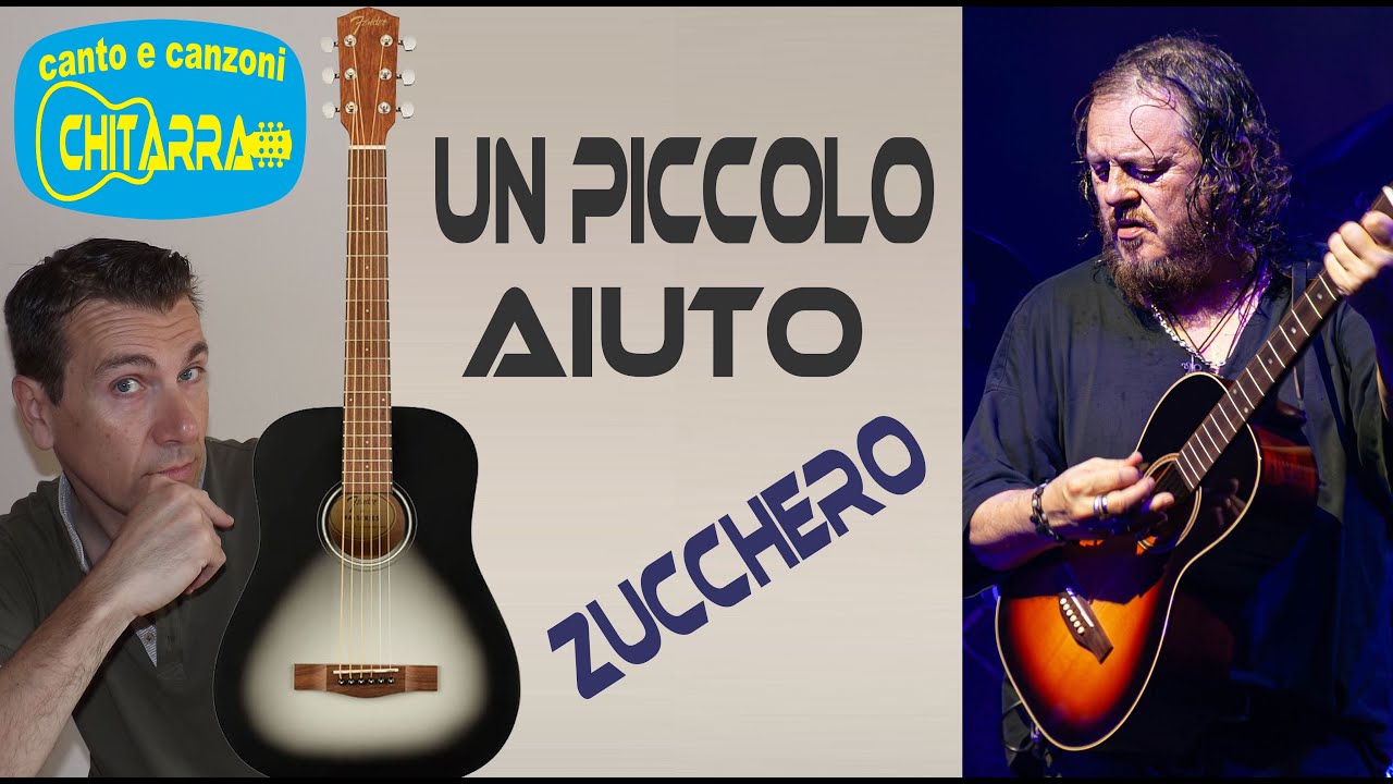 Un piccolo aiuto ZUCCHERO Cover chitarra acustica www.sergioestefy.it