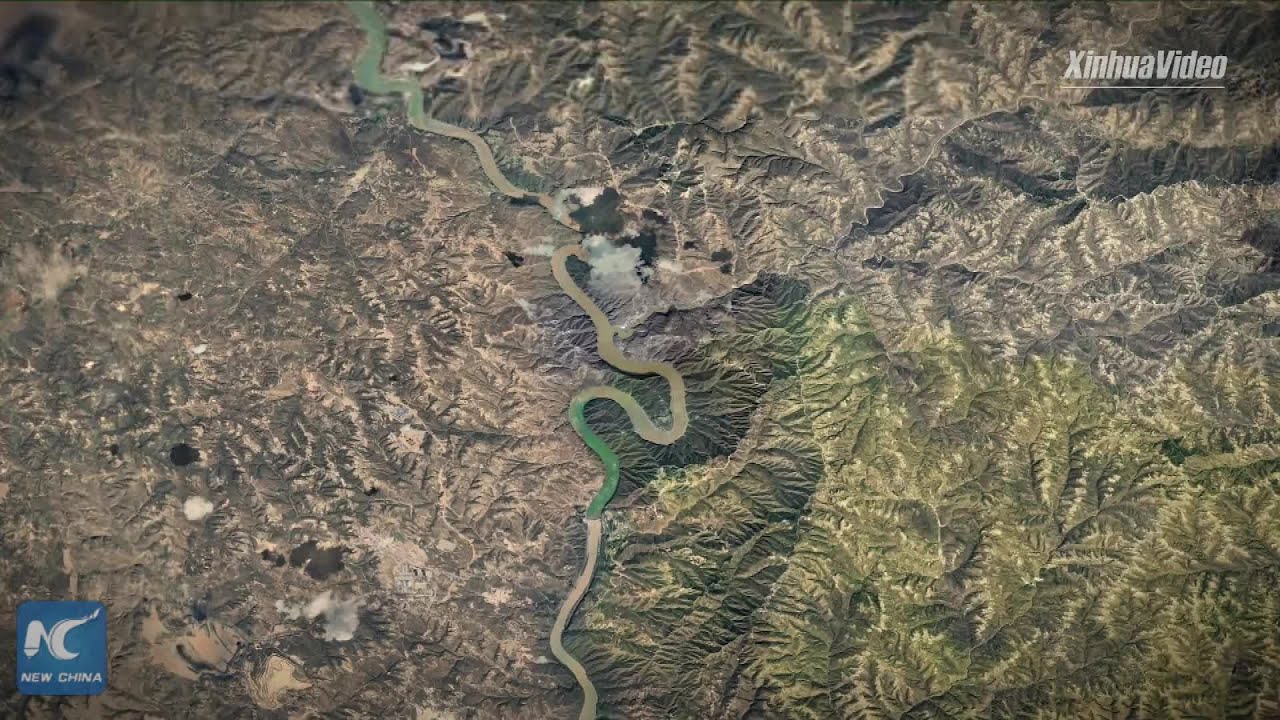 China from space: Satellite images of Shanxi