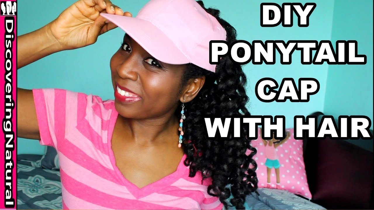 How to make a WIG Cap | DIY Satin Lined Ponytail Cap with Hair Wig