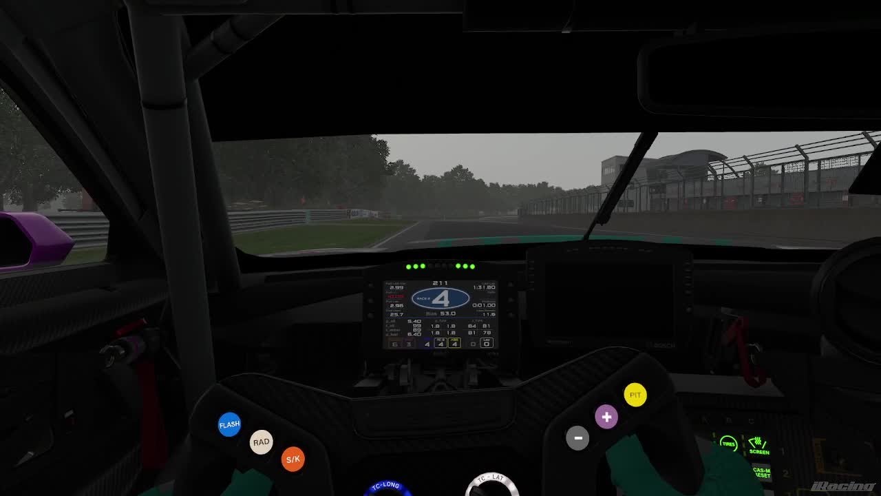iRacing Oulton Park Circuit - International Ford Mustang GT3 (Dry) Track Guide (Hotlap + Telemetry)