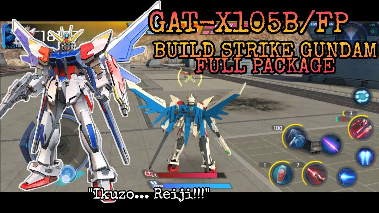 Build Strike Gundam Full Package Gameplay | Gundam Supreme Battle Game for Android