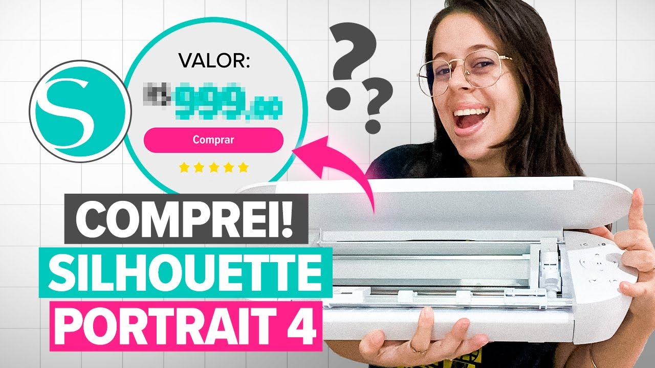 Unboxing: SILHOUETTE PORTRAIT 4 | Vale a pena comprar uma em 2025?