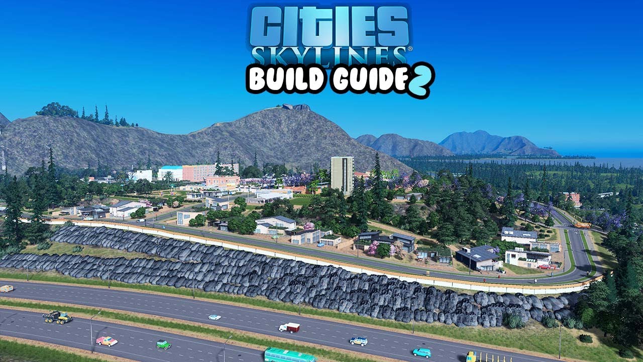 Why Terrain Is Your BEST Friend In Cities Skylines! | 25 Tile Build Guide