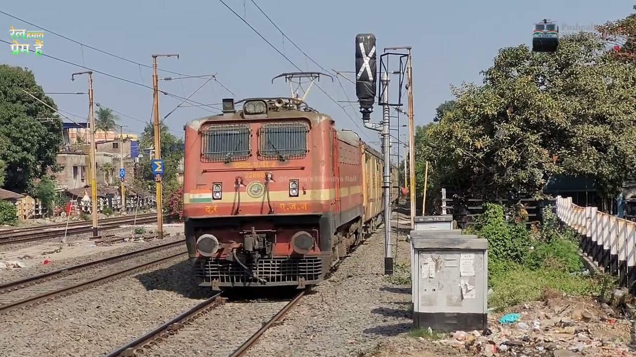 Back-To-Back HIGH SPEED Intercity Trains Towards Sealdah & Kolkata in Busy RUSH Hour