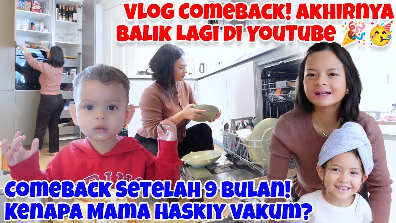 COME BACK! MAMA HASKIY AKHIRNYA BALIK KE YOUTUBE SETELAH 9 BULAN HILANG!