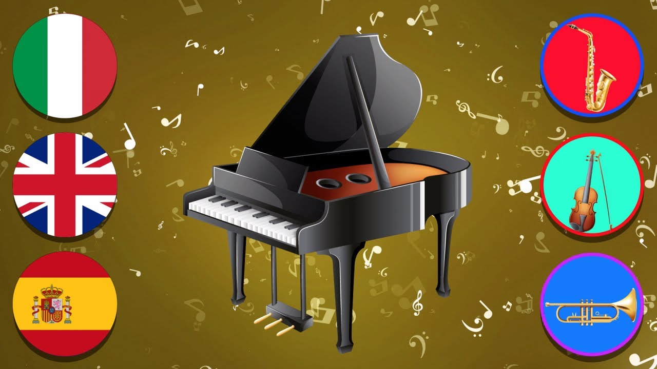 INDOVINA gli strumenti musicali 🇮🇹 Italiano 🇬🇧 Inglese 🇪🇸 Spagnolo con Lucilla, Daisy Dot e Luli
