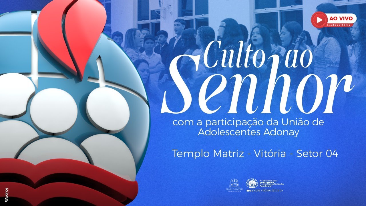 🔴 CULTO DE LOUVOR E ADORAÇÃO AO VIVO - 11/01/2026 - IEADPE VITÓRIA SETOR 4