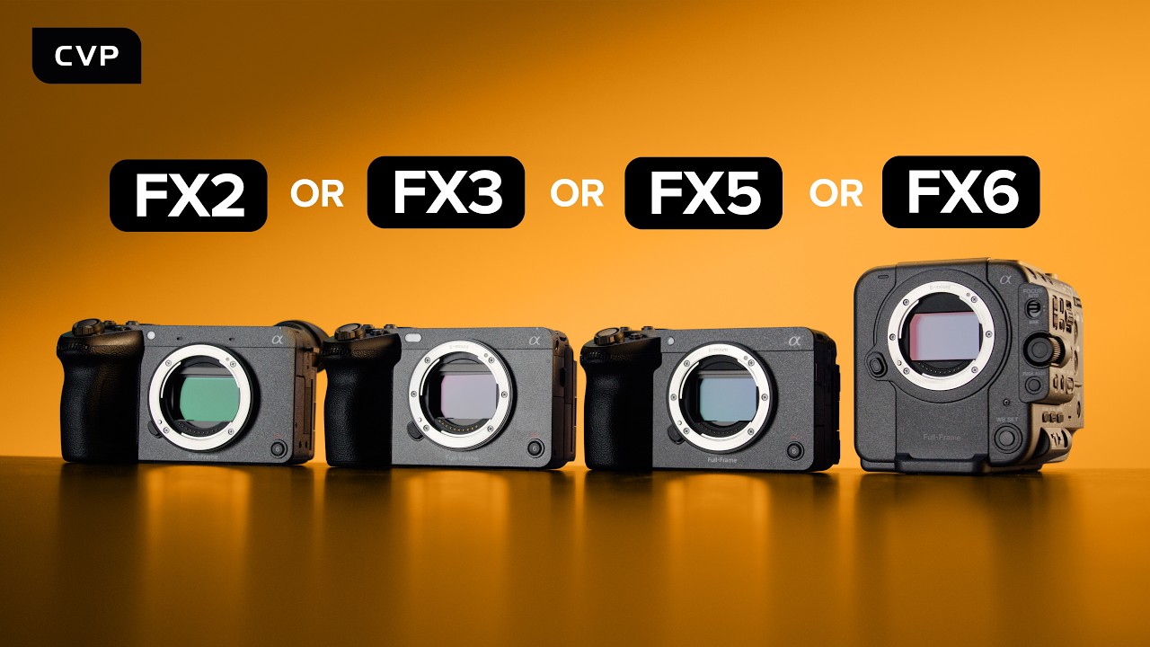 Should You Buy The Sony FX2, FX3, FX5 or FX6?!