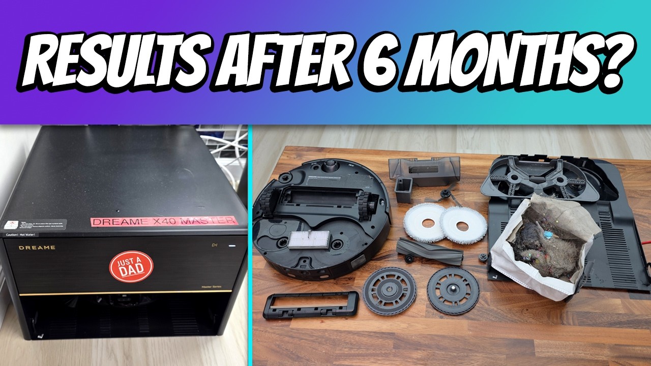 Dreame X40 Master Robot Vacuum How To Do All Maintenance / 6 Month Real World Testing Results