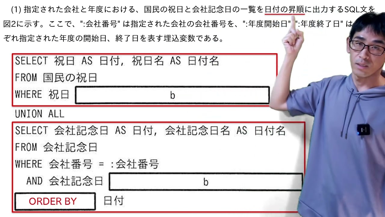 【令和６年春 応用情報技術者試験】午後　問６　データベース