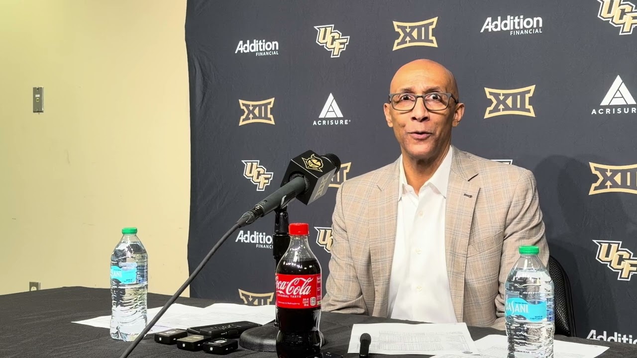 UCF Coach Johnny Dawkins Postgame Presser vs. Cincinnati