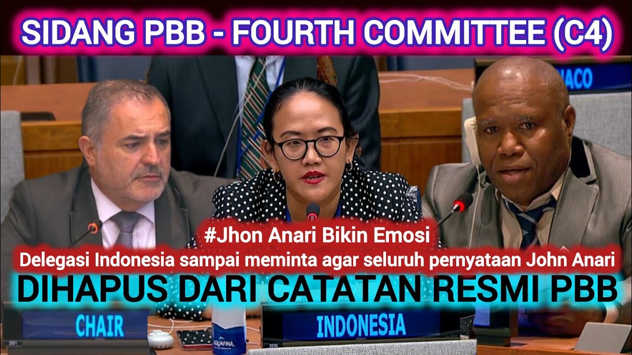 #SidangPBB | UN Fourth Committee | Bahas Isu Teritorial | Pleno ke-3 #Sesike80