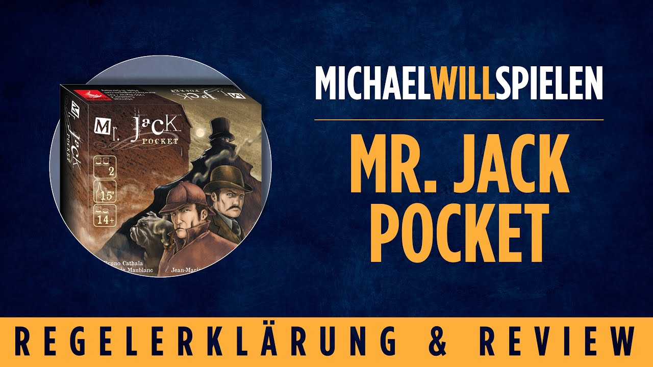 MR. JACK POCKET – Regelerklärung und Review – MICHAEL WILL SPIELEN