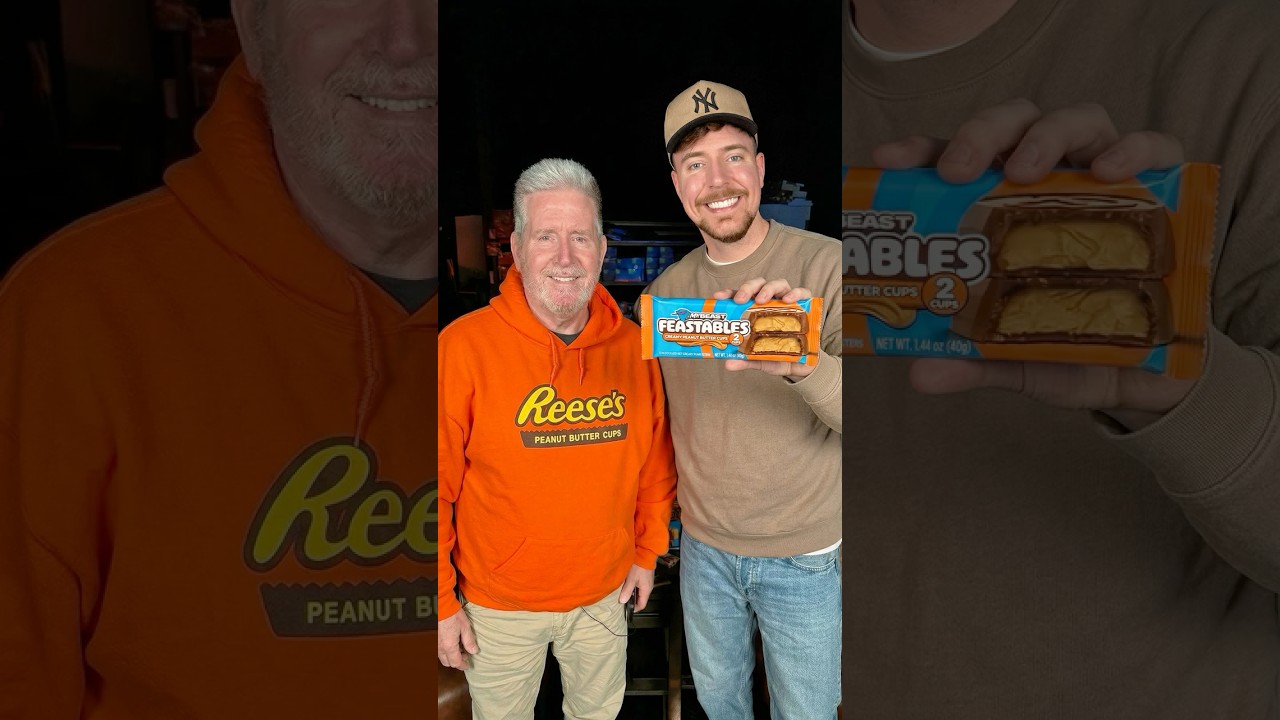 Внук Reese Оценивает Feastables vs Reese&rsquo;s