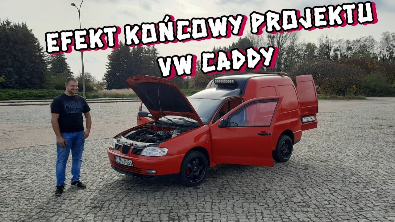VW Caddy II Car Audio very loud doors and 2x8 inch subwoofers