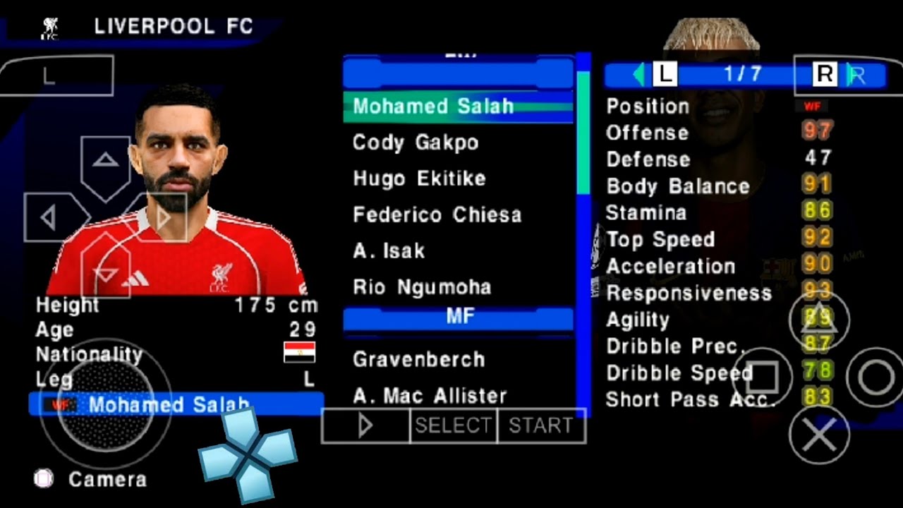 eFootball PES 2026 PPSSPP ORIGINAL ISO DOWNLOAD PES 2026 PSP FULL FITS 26 & TRANSFERS 4K GRAPHICS