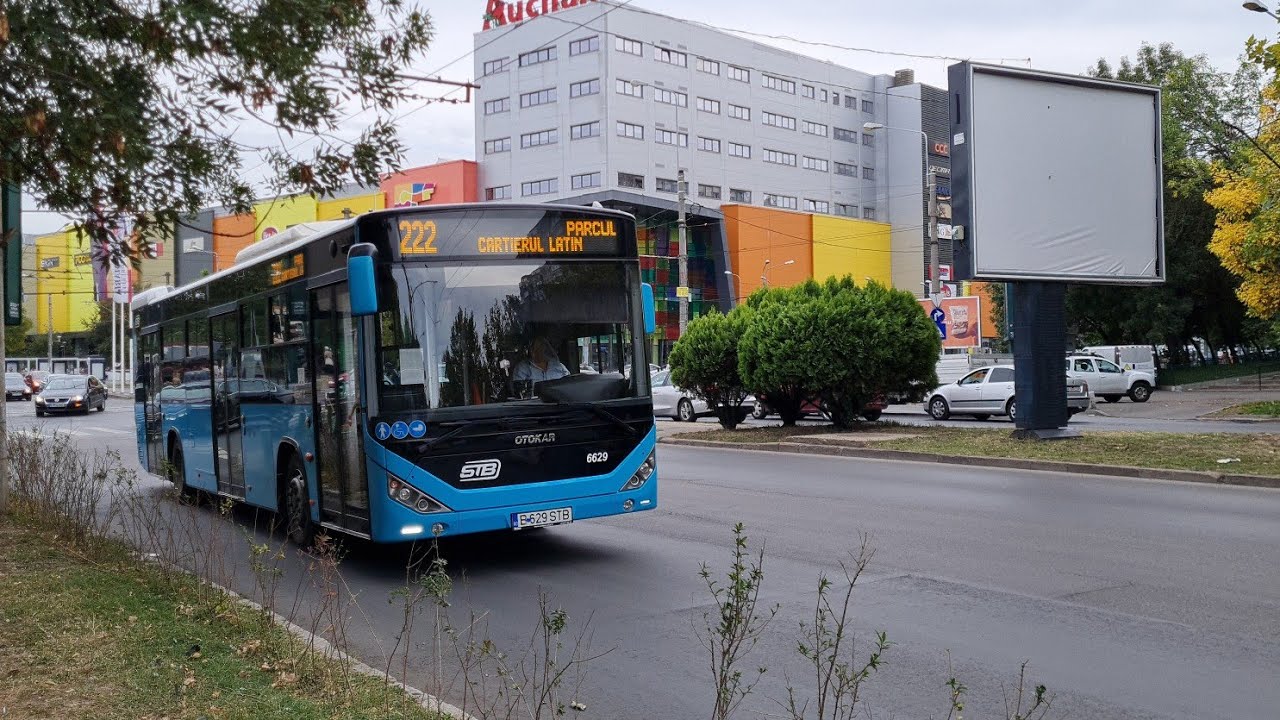 Octombrie 2022 | Călătorie cu Otokar Kent C12 #6629 pe linia 222