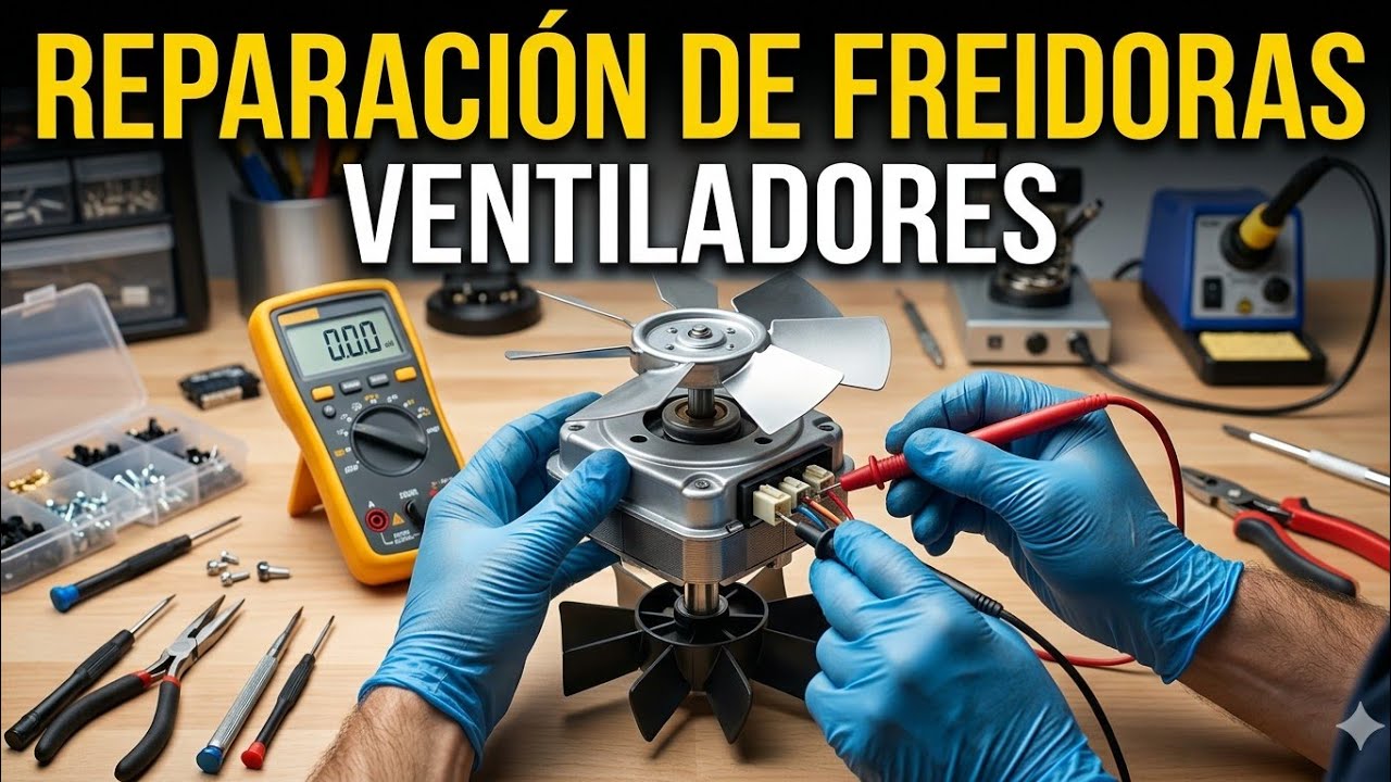 REPARACIÒN DE FREIDORAS DE AIRE- VENTILADORES EN LAS FREIDORAS DE AIRE.
