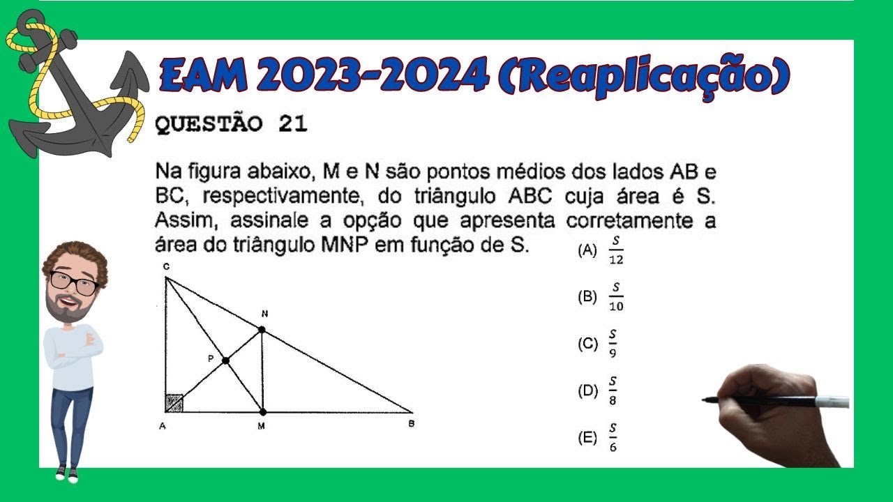GABARITO EAM 2023-2024 MATEMÁTICA REAPLICAÇÃO #6