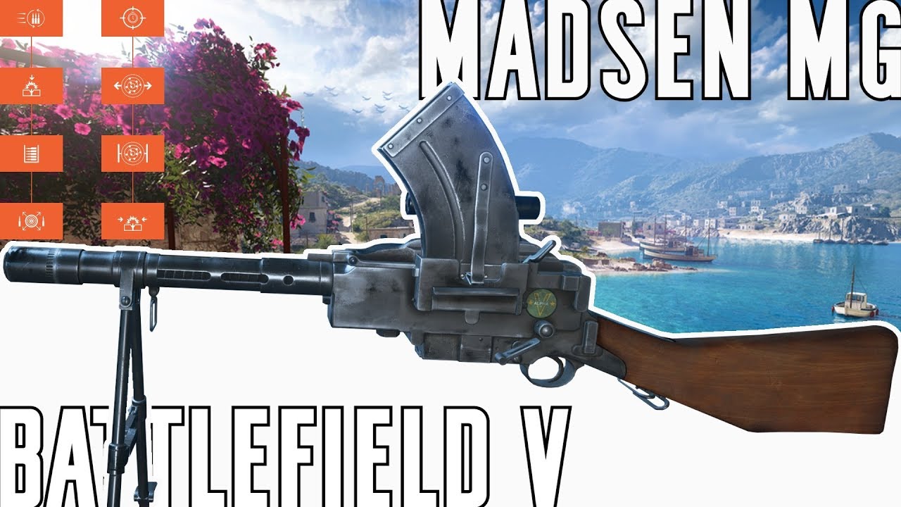 Madsen MG Specialization Breakdown - Battlefield V