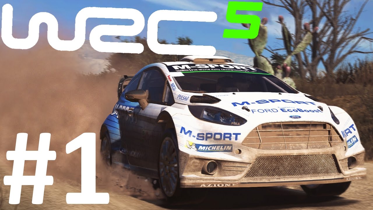WRC 5 Career Mode Walkthrough - Part 1 A GLITCH ALREADY?