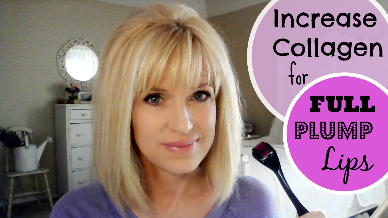Increase Collagen For Fuller, Plumper Lips! Great For Mature Lips!