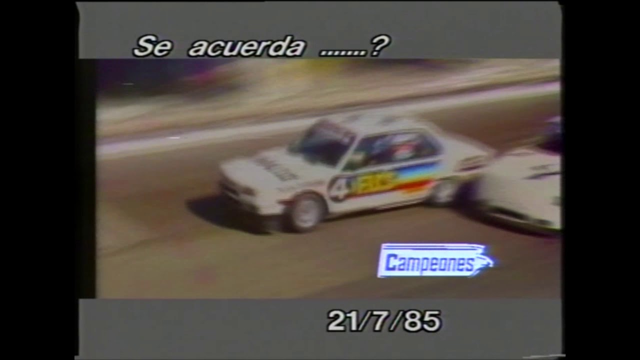 Traverso al límite en el callejero 1985