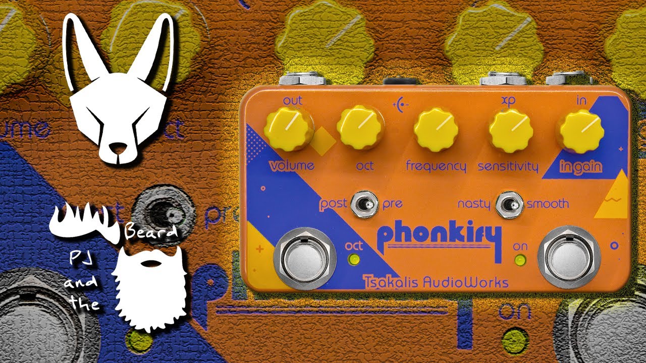 The Phonkify Envelope-Wah-Octaver by Tsakalis AudioWorks - The Shakedown Sound Series