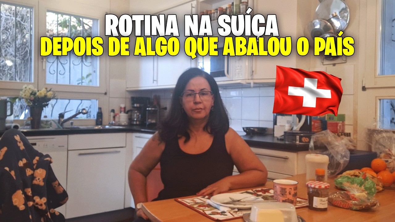 ROTINA NA SUÍÇA, INVERNO E UM ACONTECIMENTO QUE MARCOU O PAÍS