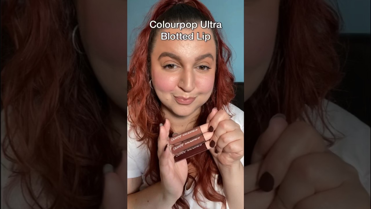NEW @colourpopcosmetics BLOTTED LIPS PART 1 NUDE BROWNS #lipstick #lipswatch #makeup #Blottedlips
