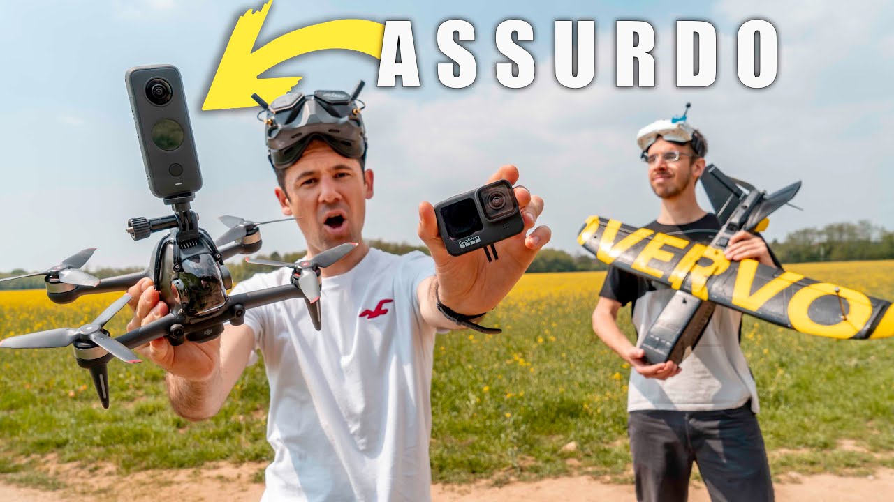 ASSURDO DJI FPV + INSTA360 ONE X2 VS GOPRO HERO 9