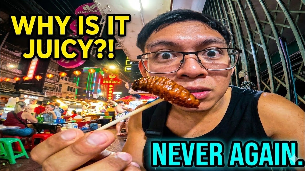 I ATE BUGS IN THAILAND!! TH