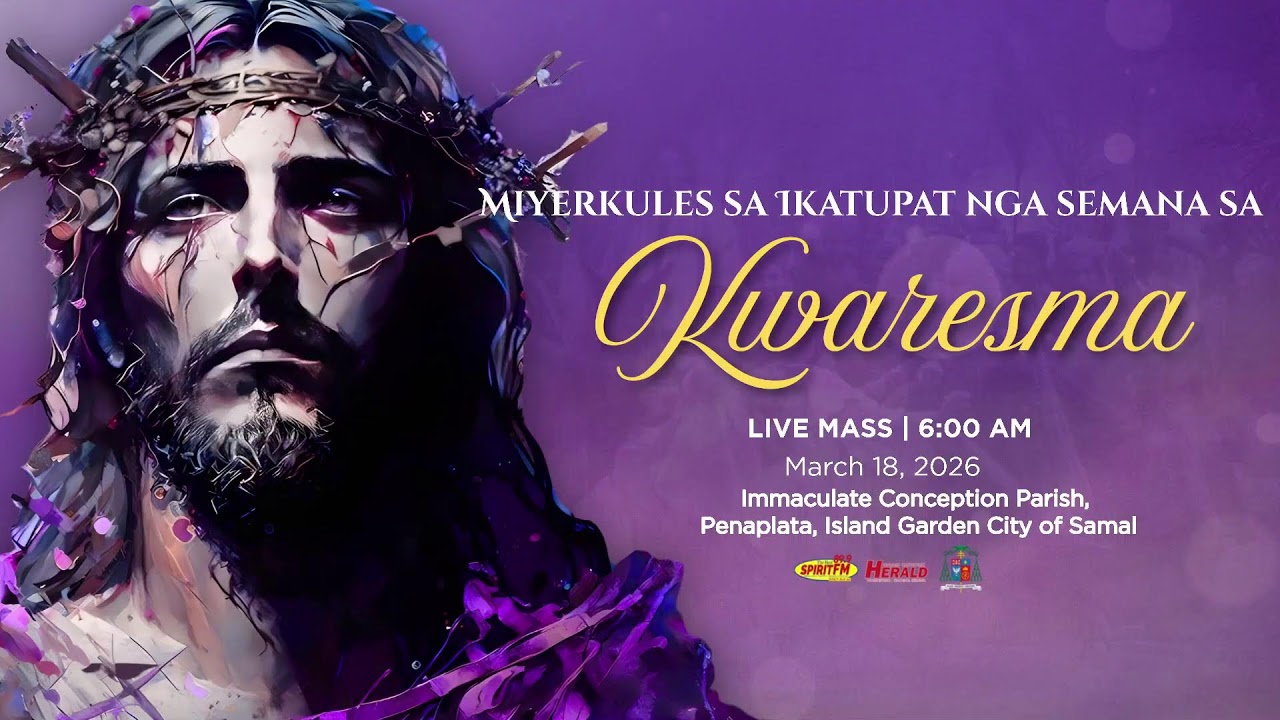 LIVE MASS l Miyerkoles sa Ikaupat nga Semana sa Kwaresma